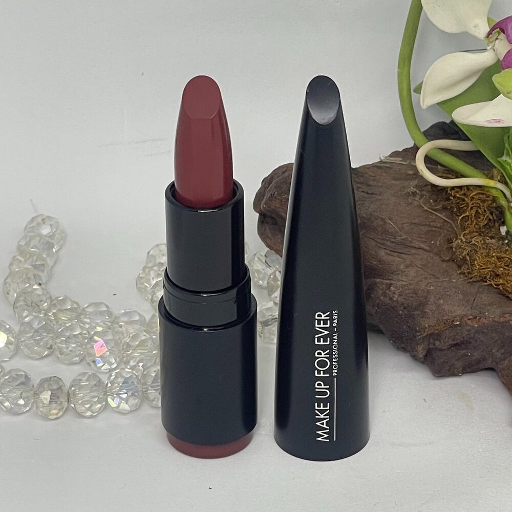 Make Up For Ever Rouge Artist Intense Color Lipstick - 120 Ignited Lava - New
